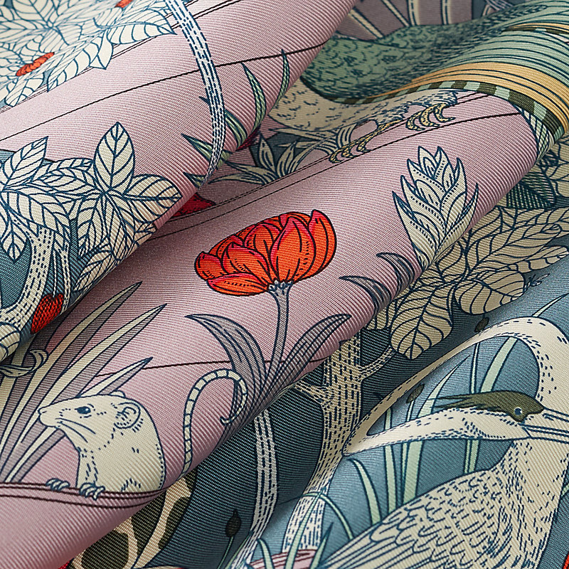 Precious Paradise Detail scarf 45 | Hermès Mainland China
